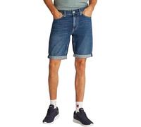 Calvin Klein Vaqueros cortos Hombre Slim elásticos, Azul (Denim Dark), 34W