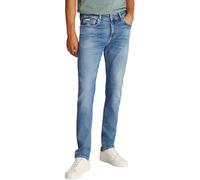 Calvin Klein Vaqueros Hombre Skinny elásticos, Azul (Denim Light), 32W/34L