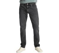 Calvin Klein Vaqueros Hombre Slim elásticos, Negro (Denim Black), 30W/34L