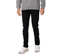 Calvin Klein Vaqueros Hombre Slim Mid Waist, Negro (Denim Black), 32W/34L