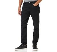 Calvin Klein Vaqueros Hombre Slim Tapered Fit, Negro (Denim Black), 30W/32L