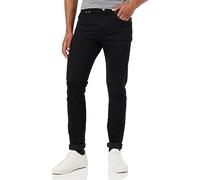 Calvin Klein Vaqueros Hombre Slim Tapered Fit, Negro (Denim Black), 32W/34L