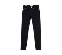 Calvin Klein Vaqueros Mujer Mid Rise Skinny Fit, Negro (Denim Black), 32W/30L