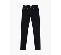 Calvin Klein Vaqueros Mujer Mid Rise Skinny Fit, Negro (Denim Black), 25W/32L