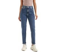 Calvin Klein Vaqueros para mujer Mom Jean Tapered Fit Azul (Denim Medium) 27W/30L