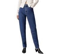 Calvin Klein Vaqueros Mujer Mom Jean Tapered Fit, Azul (Denim Medium), 31W/30L