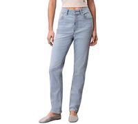 Calvin Klein Vaqueros Mujer New Mom Blue Rain Cintura Alta, Azul (Blue Rain), 31W/32L