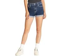 Calvin Klein Vaqueros Mujer Shorts Talle Medio, Azul (Denim Dark), 24W