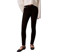 Calvin Klein Vaqueros Mujer Skinny Classic Black Talle Medio, Negro (CK Classic Black), 25W/30L