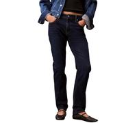 Calvin Klein Vaqueros Mujer Slim Blue Orbit Talle Medio, Azul (Blue Orbit), 27W