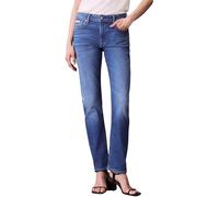 Calvin Klein Vaqueros Mujer Slim Indigo Channel Talle Medio, Azul (Indigo Channel), 28W