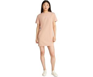 Calvin Klein Vestido Tipo Camiseta Mujer Gradient Monologo tee Corto
