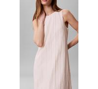 Calvin Klein Viscose Sheer Stripe Dress Mother Of Pearl Talla: M | Vestidos Maxi Outlet | Mujer | Blanco