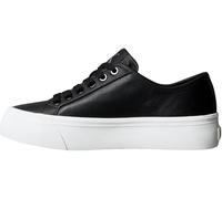 Calvin Klein Vulc Flatf Lace Up LTH CK Yw0Yw01932, Parte Superior Baja Mujer, Black (PVH Black), 41 EU
