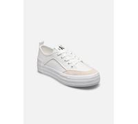 Calvin Klein VULC FLATFORM BOLD IRREG LINES 39 Blanco