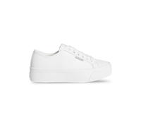 Calvin Klein Vulc Flatform Leather Bright White Talla: 38 | Zapatillas Deportivas Outlet | Mujer | Blanco