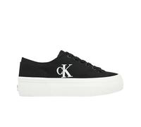 Calvin Klein Vulc Flatform Low CV MG Yw0Yw01763 Low Top para Mujer, Amarillo (anacardo Claro), Talla 6