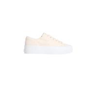 Calvin Klein Vulc Flatform Low CV MG Yw0Yw01763 Low Top para Mujer, Color Gris (Peppercorn), 7
