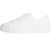 Calvin Klein Vulc Flatform Low MG LTH YW0YW01771, Parte Superior Baja Mujer, White (Triple Bright White), 40 EU