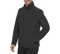 Calvin Klein Water Resistant, Windbreaker Jackets for Men (Standard Big and Tall) Chaqueta, Soft Shell Negro, M para Hombre