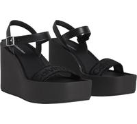 Calvin Klein Wedge 70 Sndl Webbin, 0Gj, 36 EU 0GJ - Triple Black 36