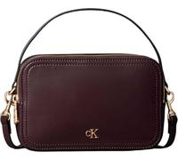 Calvin Klein Women Ck Hardware LV04F3678G Crossover - Bolsa cruzada para cámara, color rojo (Fudge), talla única