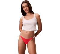 Calvin Klein Women Dipped String Thong Pink (Punch Pink) M