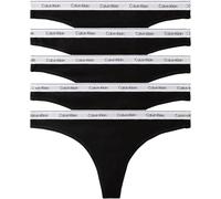 Calvin Klein Women Thong 5 PK Black (Black) L