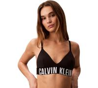Calvin Klein Women Triangle LV00Q61163 - Camiseta de natación, Color Negro (Negro), Talla L