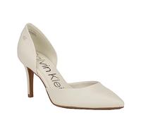 Calvin Klein Women's Gloria Pump, Milk 152, 9