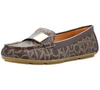 Calvin Klein Women's Lisa Loafer, Brown, 11