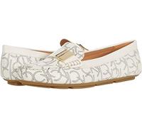 Calvin Klein Women's Lisa Loafer, White, 7.5