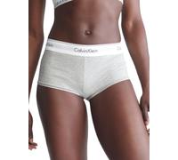 Calvin Klein Women's Modern Cotton Boyshort, Grey Heather, XS