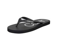 Calvin Klein Women's Salma Flip Flop, Black, 11