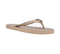 Calvin Klein Women's Sarminya Flip Flop, Natural Multi, 8