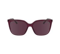 Calvin Klein Women's Sunglasses CK24509S - Cherry/Rose with Solid Wine Lens