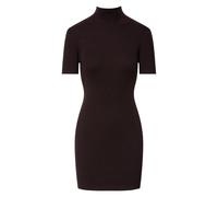 Calvin Klein Wool Lurex Tneck Mini Dress Mocha Brown Talla: S | Mini Vestidos Outlet | Mujer | Marrón