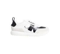 Calvin Klein Ym0ym00744ybr - Tenis para hombre, blanco, 10.5 UK