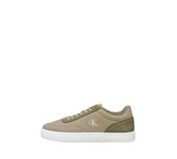 Calvin Klein Classic Cupsole MG Canvas YM0YM01218, Parte Superior Baja Hombre, Green (Weathered Teak/Mermaid/Eggshell), 45 EU