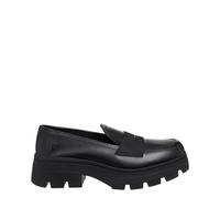 Calvin Klein YW0YW01120 - Zapatos de mujer mocasines - 0GT Triple-Black, 0gt Triple Black, 38 EU