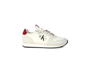Calvin Klein - Zapatilla Deportiva Tipo Calcetín Beige de Ante - Shoes - Hombre - Beige - 43 EU -