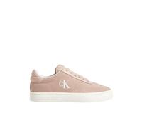 Calvin Klein Sneaker con Suela Cupsole Mujer Classic Low Mix de Lona, Multicolor (Tuscany/Eggshell), 38