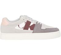 Calvin Klein Zapatillas clásicas Cupsole NBS Mix Yw0yw01612 para Mujer, Gris Oyster Mushroom Stormfront, 37 EU