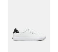 Calvin Klein Zapatillas de Piel Low Top Blanco