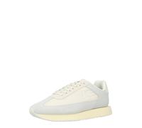Calvin Klein Retro Runner Laceup Wingt Mix Yw0Yw02061, Parte Superior Baja Mujer, Beige (Dk Ecru/Pearl Grey/Marshmallow), 39 EU