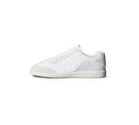 Calvin Klein Low Cupsole Laceup Su Hm0Hm02069, Parte Superior Baja Hombre, White (Triple Bright White), 40 EU