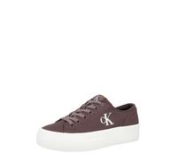 Calvin Klein Vulc Flatform Low CV MG Yw0yw01763, Parte Superior Baja Mujer, Grey (Peppercorn), 40 EU