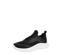 Calvin Klein Runner Sneaker Mujer Light Sock Mesh con trabilla, Negro (CK Black), 39