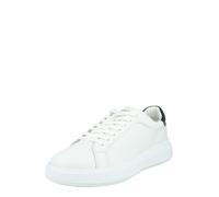 Calvin Klein Low Top Lace Up Leather White/black Talla: 45 | Zapatos con Cordones Outlet | Hombre | Blanco