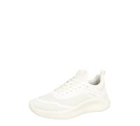 Calvin Klein Runner Sneaker Mujer Light Sock Mesh con trabilla, Beige (Tofu), 37